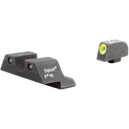 Trijicon HD Night Sight Set with Yellow Front Outline GL104Y, Trijicon, HD, Night, Sight, Set, with, Yellow, Front, Outline, GL104Y,