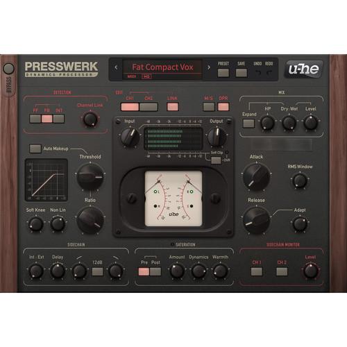 u-he Presswerk Dynamics Processor (Software Download) 10-12082, u-he, Presswerk, Dynamics, Processor, Software, Download, 10-12082