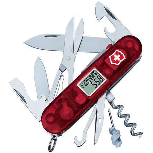 Victorinox Traveller Lite Pocket Knife (Translucent Ruby) 53878, Victorinox, Traveller, Lite, Pocket, Knife, Translucent, Ruby, 53878