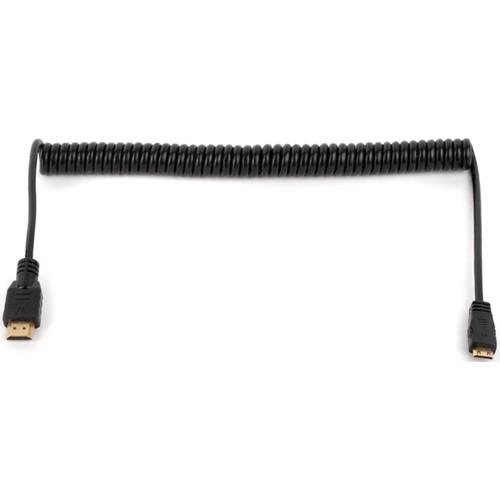 Wooden Camera WC Coiled Full HDMI to Mini HDMI Cable WC-206700