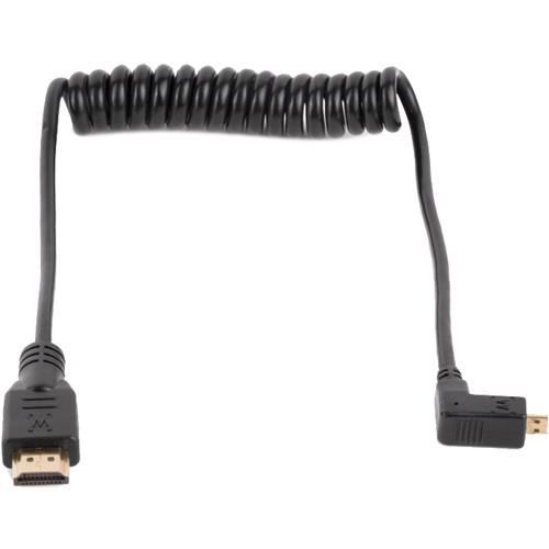 Wooden Camera WC Coiled Right-Angle Micro HDMI to Full WC-206900