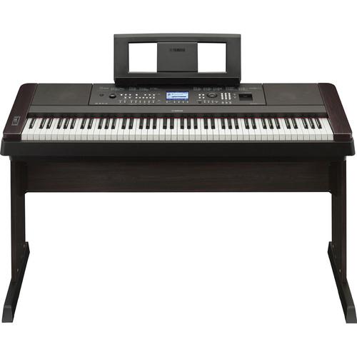 Yamaha DGX-650 Portable Grand Digital Piano Stage Bundle (Black)