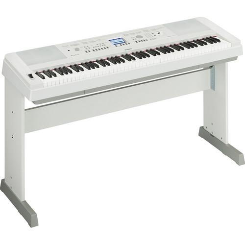 Yamaha DGX-650 Portable Grand Digital Piano Stage Bundle (White)