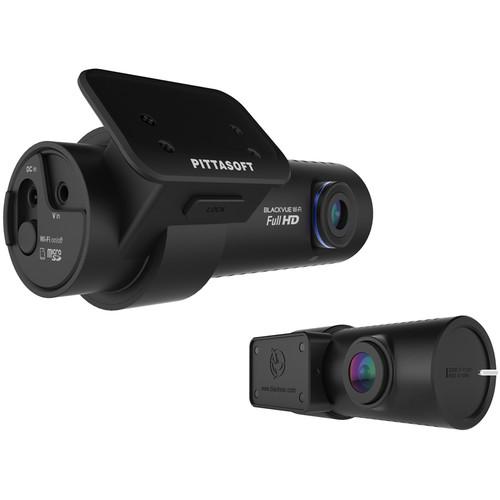 Black Vue 1080p Front and 720p Rear Dash Cameras with Battery