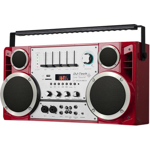 DJ-Tech DJ Boombox Wireless Portable Stereo DJBOOMBOX