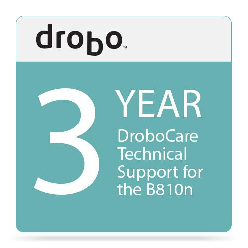 Drobo Three-Year DroboCare Technical Support DR-B810N-5D11, Drobo, Three-Year, DroboCare, Technical, Support, DR-B810N-5D11,