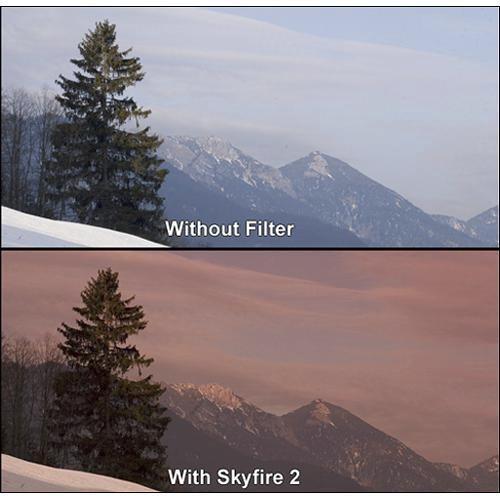 Formatt Hitech 86mm Graduated Skyfire 2 Filter BF 86-2-HESKY