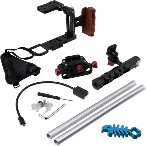 FotodioX Sharkcage Protective Handheld Rig SHRKCGE-A7-BLCK-ONLY