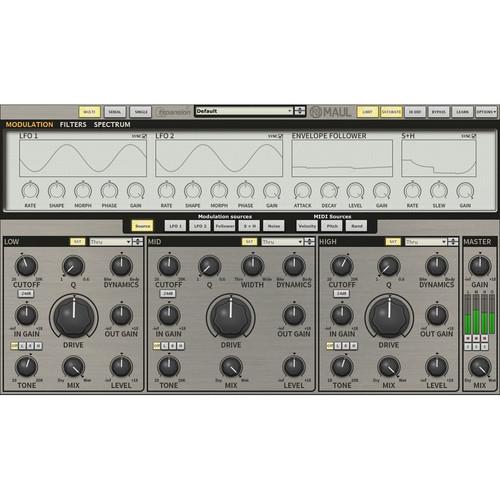 FXpansion Maul - Distortion and Tone-Shaper Plug-In FXMAUL001