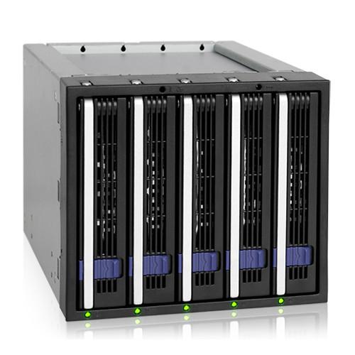 Icy Dock FatCage 5-Bay EZ-Tray Backplane Cage MB155SP-B, Icy, Dock, FatCage, 5-Bay, EZ-Tray, Backplane, Cage, MB155SP-B,