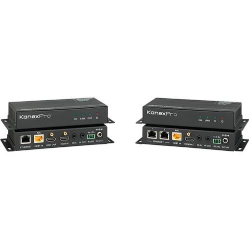 KanexPro HDMI Extender over CAT5e/6 with Audio, HDBASE100POEL, KanexPro, HDMI, Extender, over, CAT5e/6, with, Audio, HDBASE100POEL