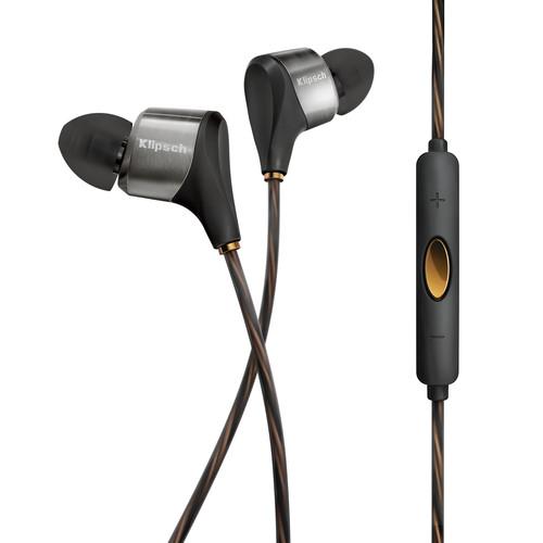 Klipsch XR8i Hybrid In-Ear Headphones (Black) 1062168, Klipsch, XR8i, Hybrid, In-Ear, Headphones, Black, 1062168,