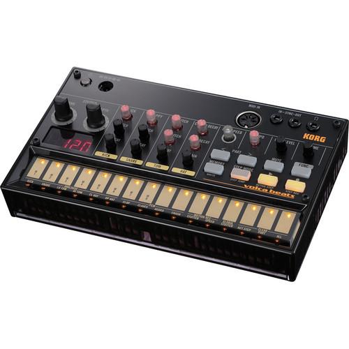 Korg Volca Beats Kit with Pocket Operator P0-14, Silicone Case,