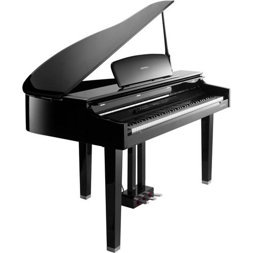 Kurzweil CGP220 German D Grand Piano (Ebony Polish) CGP220W, Kurzweil, CGP220, German, D, Grand, Piano, Ebony, Polish, CGP220W,