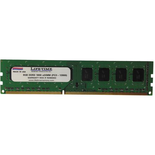 Lifetime Memory 8GB DDR3 1600 MHz DIMM Memory Module 10308-8, Lifetime, Memory, 8GB, DDR3, 1600, MHz, DIMM, Memory, Module, 10308-8,