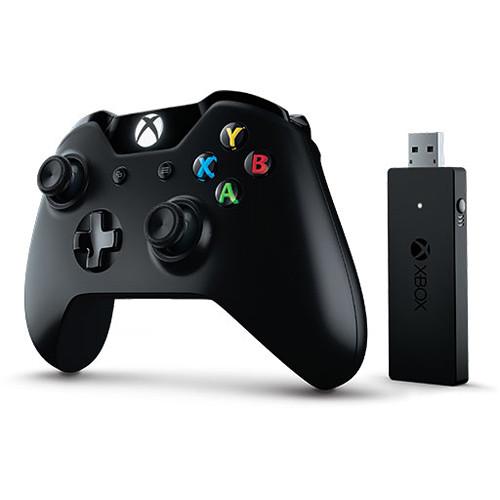 Microsoft Xbox One Controller with Wireless Adapter NG6-00001, Microsoft, Xbox, One, Controller, with, Wireless, Adapter, NG6-00001