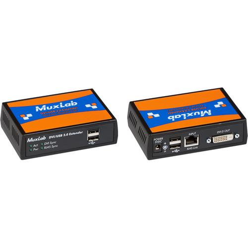 MuxLab DVI/USB 2.0 over HDBaseT Extender Kit 500391, MuxLab, DVI/USB, 2.0, over, HDBaseT, Extender, Kit, 500391,