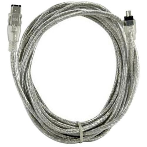 NewerTech Firewire 400 4-Pin to 6-Pin Cable (13') NWT1394A46164, NewerTech, Firewire, 400, 4-Pin, to, 6-Pin, Cable, 13', NWT1394A46164