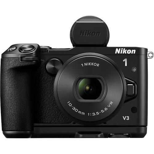 Nikon 1 V3 Mirrorless Digital Camera with 10-30mm Lens and