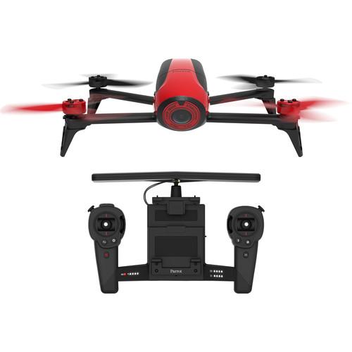 Parrot BeBop Drone 2 with Skycontroller (Red) PF726100, Parrot, BeBop, Drone, 2, with, Skycontroller, Red, PF726100,