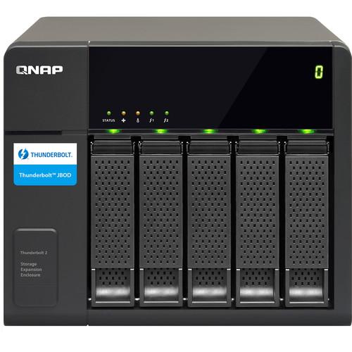 QNAP Thunderbolt Storage Expansion Enclosure TX-500P-US, QNAP, Thunderbolt, Storage, Expansion, Enclosure, TX-500P-US,