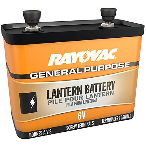 RAYOVAC 6V General-Purpose Lantern Battery with Screw 918