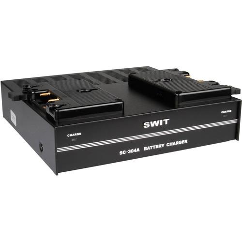 SWIT SC-304A Gold Mount Charger (2-Channel) SC-304A, SWIT, SC-304A, Gold, Mount, Charger, 2-Channel, SC-304A,