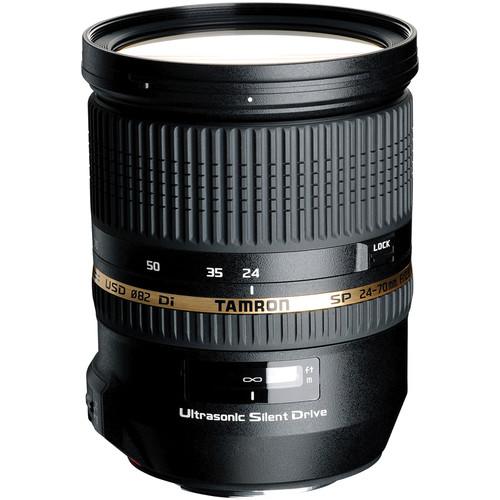 Tamron SP 24-70mm f/2.8 Di USD Lens and Filter Kit for Sony A