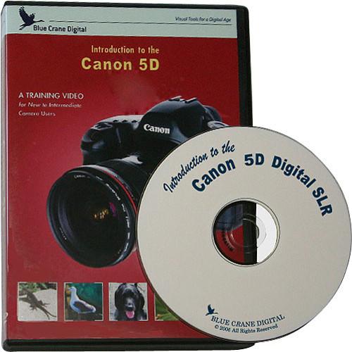 Blue Crane Digital DVD: Introduction to the Canon 5D BC108, Blue, Crane, Digital, DVD:, Introduction, to, the, Canon, 5D, BC108,