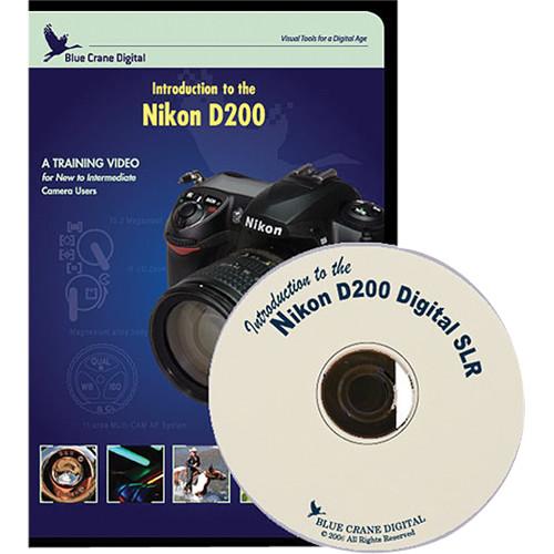 Blue Crane Digital DVD: Training DVD for Nikon D200 BC106, Blue, Crane, Digital, DVD:, Training, DVD, Nikon, D200, BC106,