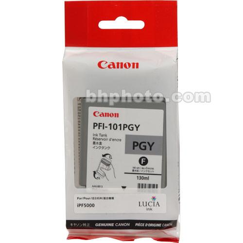 Canon  PFI-101PGY Photo Grey Ink Tank 0893B001AA, Canon, PFI-101PGY, Grey, Ink, Tank, 0893B001AA, Video