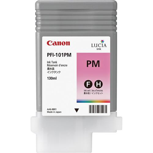 Canon  PFI-101PM Photo Magenta Ink Tank 0888B001, Canon, PFI-101PM, Magenta, Ink, Tank, 0888B001, Video