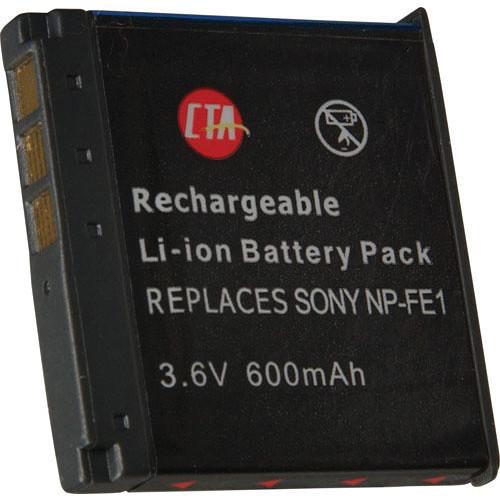 CTA Digital NP-FE1 Lithium-Ion Battery (3.6v 600mAh) DBFE1, CTA, Digital, NP-FE1, Lithium-Ion, Battery, 3.6v, 600mAh, DBFE1,