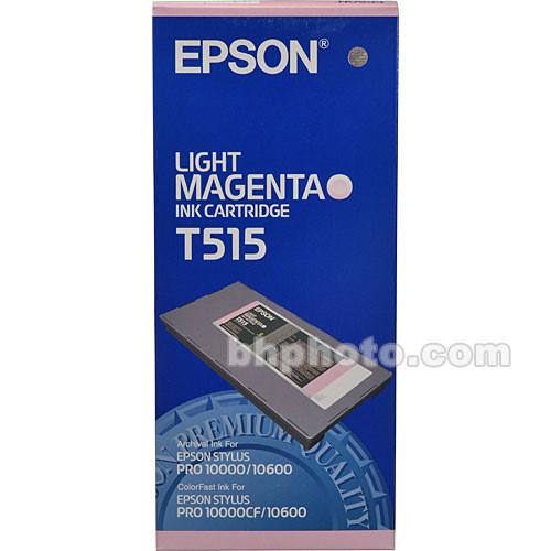 Epson Archival Light Magenta Ink Cartridge T515011, Epson, Archival, Light, Magenta, Ink, Cartridge, T515011,