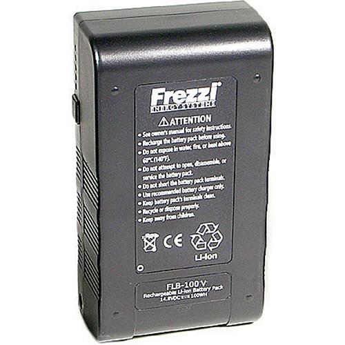 Frezzi FLB-100V 14.8 VDC Lithium Ion Brick Battery 93910, Frezzi, FLB-100V, 14.8, VDC, Lithium, Ion, Brick, Battery, 93910,