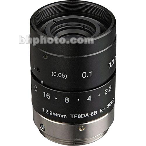 Fujinon  TF8DA-8 8mm f/2.2 C-Mount Lens TF8DA-8B, Fujinon, TF8DA-8, 8mm, f/2.2, C-Mount, Lens, TF8DA-8B, Video