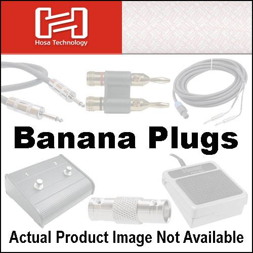 Hosa Technology BNA260RED Premium Dual Banana Plug- Red