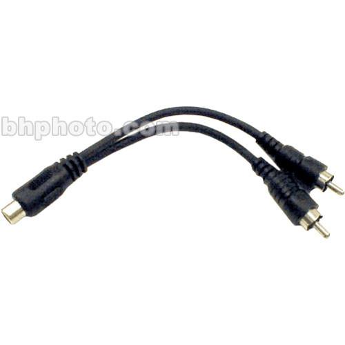 Hosa Technology RCA Female to 2 RCA Male Y-Cable - YRA-105