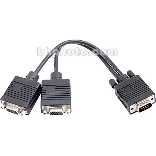 Hosa Technology VGA Male to 2x VGA Female Video Y-Cable YVG-449