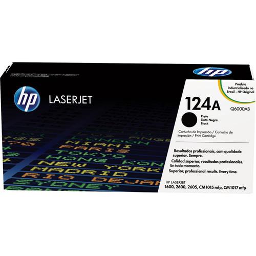 HP  LaserJet 124A Black Print Cartridge Q6000A