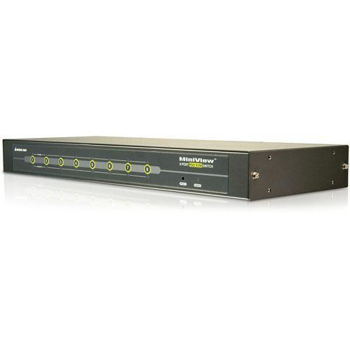 IOGEAR  8-Port KVM Switch - PS/2 GCS78, IOGEAR, 8-Port, KVM, Switch, PS/2, GCS78, Video