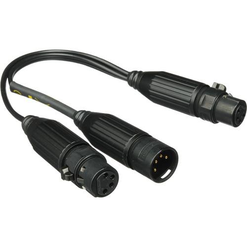 Kino Flo Splitter Cable - 1 Male to 2 Female - XLR PWC-X42