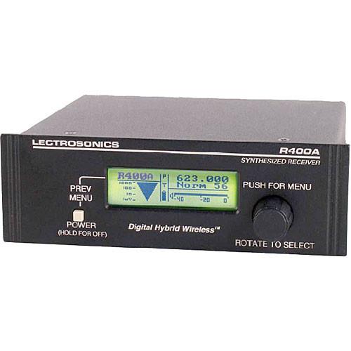 Lectrosonics R400A UHF Diversity Receiver (26) R400A-26, Lectrosonics, R400A, UHF, Diversity, Receiver, 26, R400A-26,