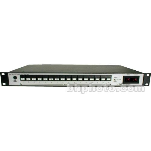 Link Electronics ASW-826 Stereo Audio Switcher 16x1 ASW-826, Link, Electronics, ASW-826, Stereo, Audio, Switcher, 16x1, ASW-826,