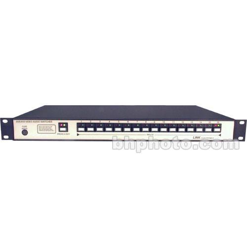 Link Electronics AVS-816 16x1 Video Routing Switcher AVS-816, Link, Electronics, AVS-816, 16x1, Video, Routing, Switcher, AVS-816,