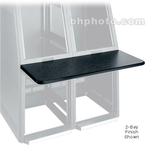 Middle Atlantic Console Work Surface Center (Black) WS3-S18-GBC