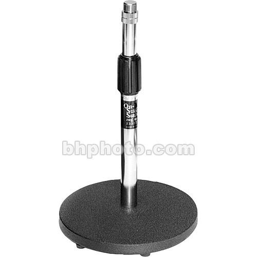 On-Stage DS7200C Round Base Desktop Microphone Stand DS7200C
