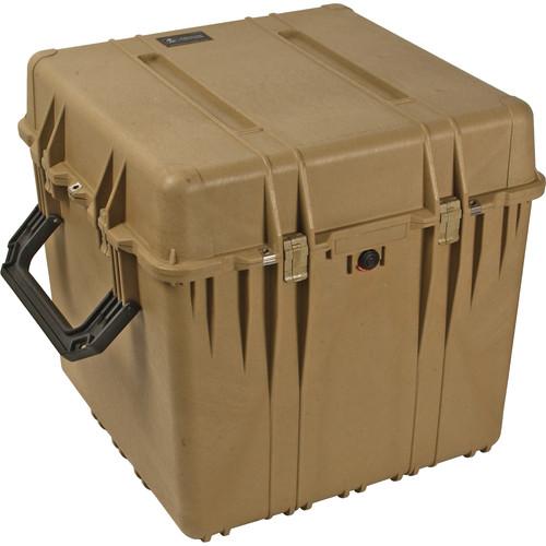 Pelican 0370 Cube Case without Foam (Desert Tan) 0370-001-190