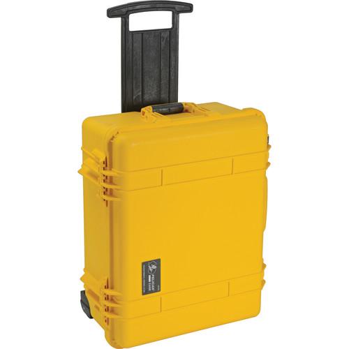 Pelican 1560NF Case without Foam (Yellow) 1560-001-240