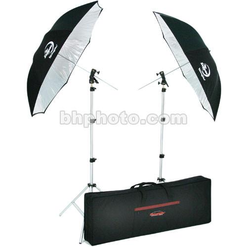 Photogenic  Two Umbrella and Stand Kit 926621, Photogenic, Two, Umbrella, Stand, Kit, 926621, Video